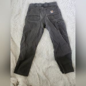 Carhartt men's relaxed fit 32x30 grey pants